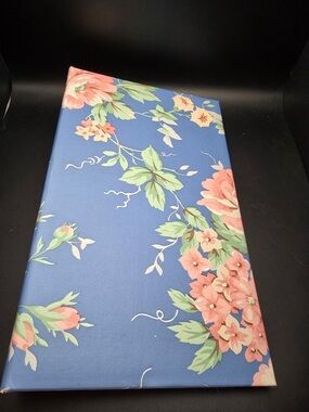 Vintage Blue Floral Cottage Core Grandmillenial  Photo Album